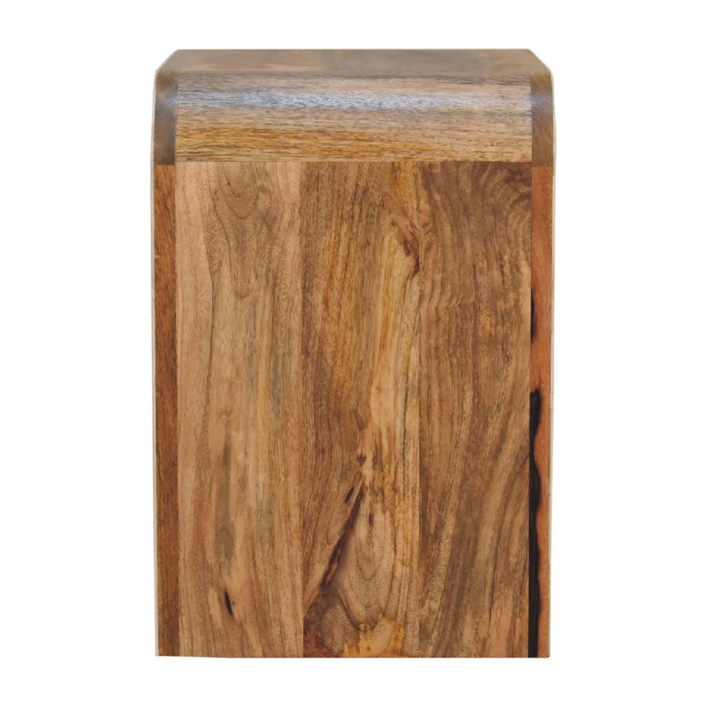 Edessa End Table, Bone Inlay