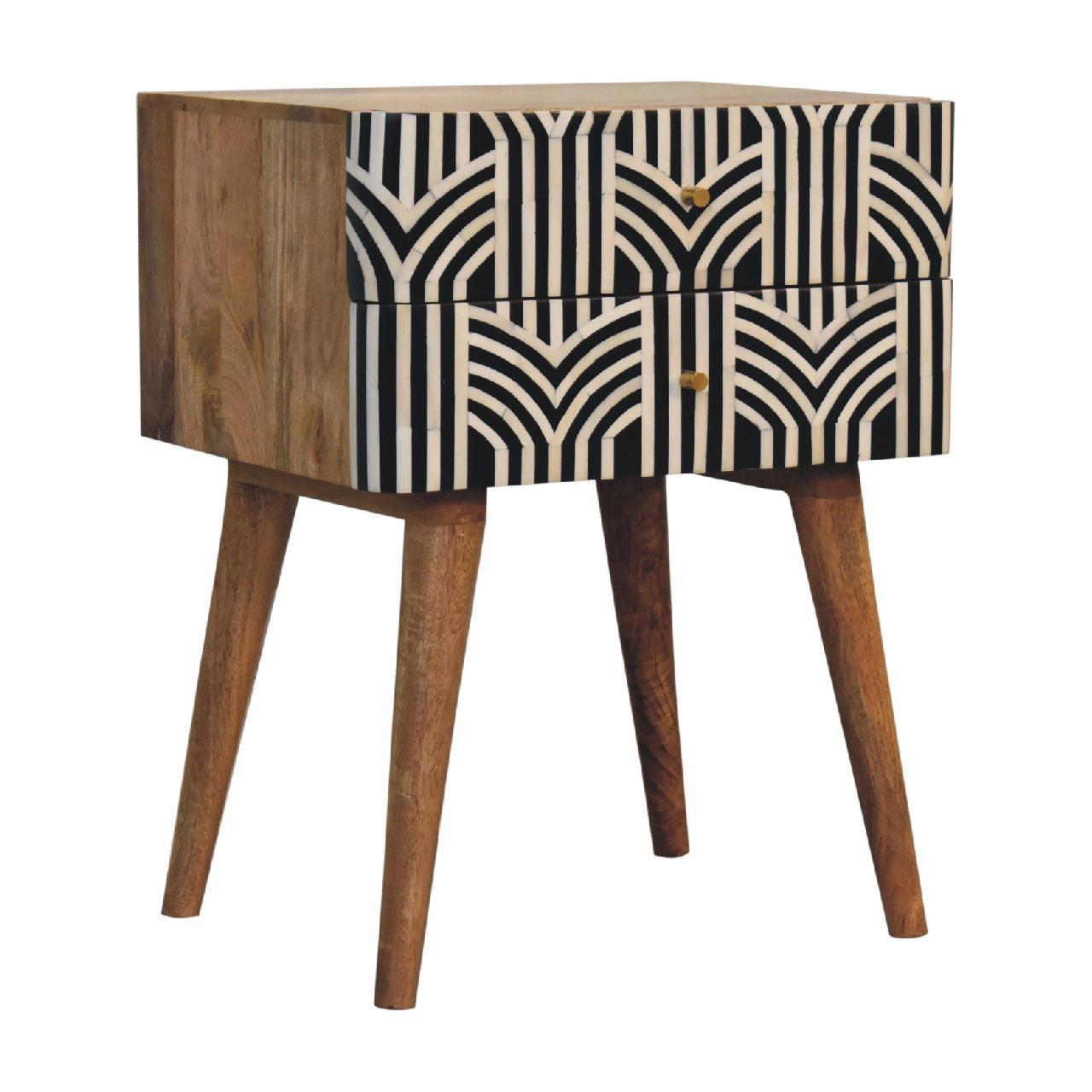 Edessa Bedside, Bone Inlay