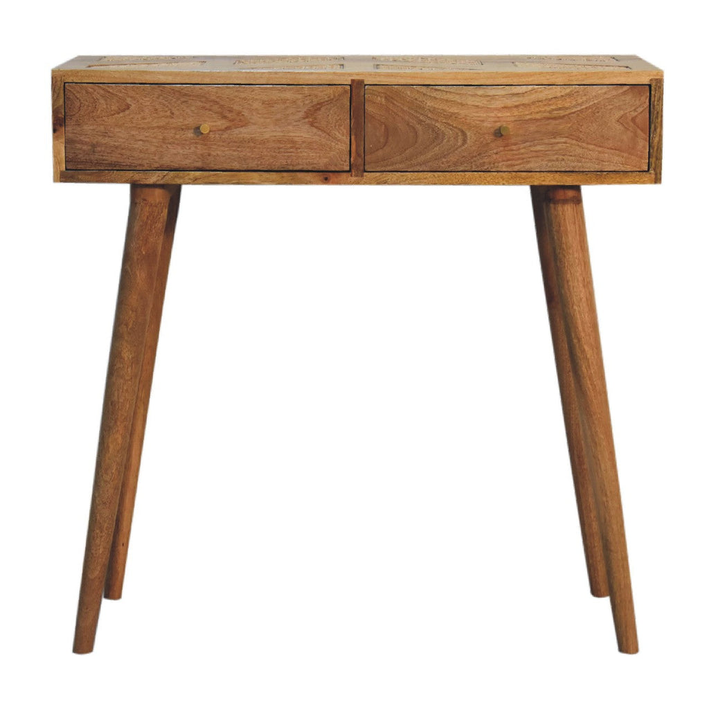Woven Console Table