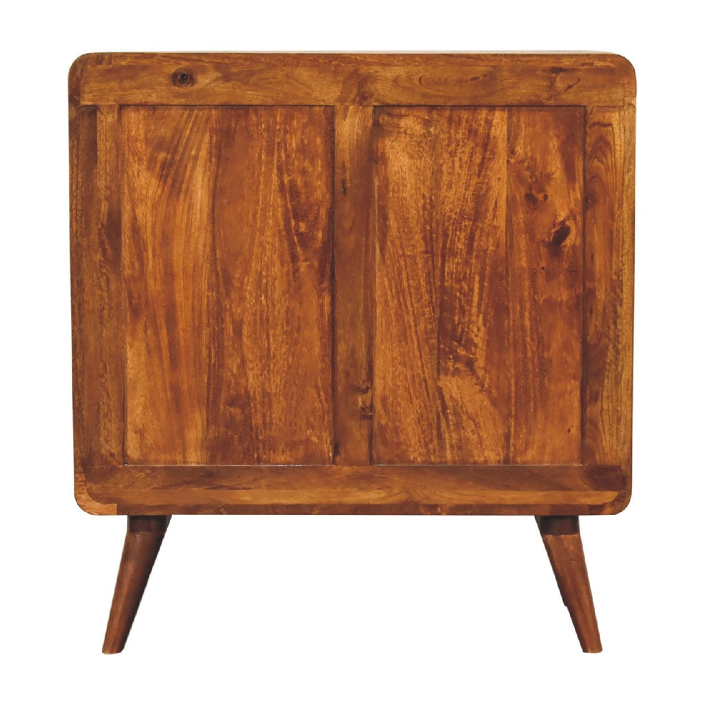 3 over 2 Drawer Chest, Chestnut
