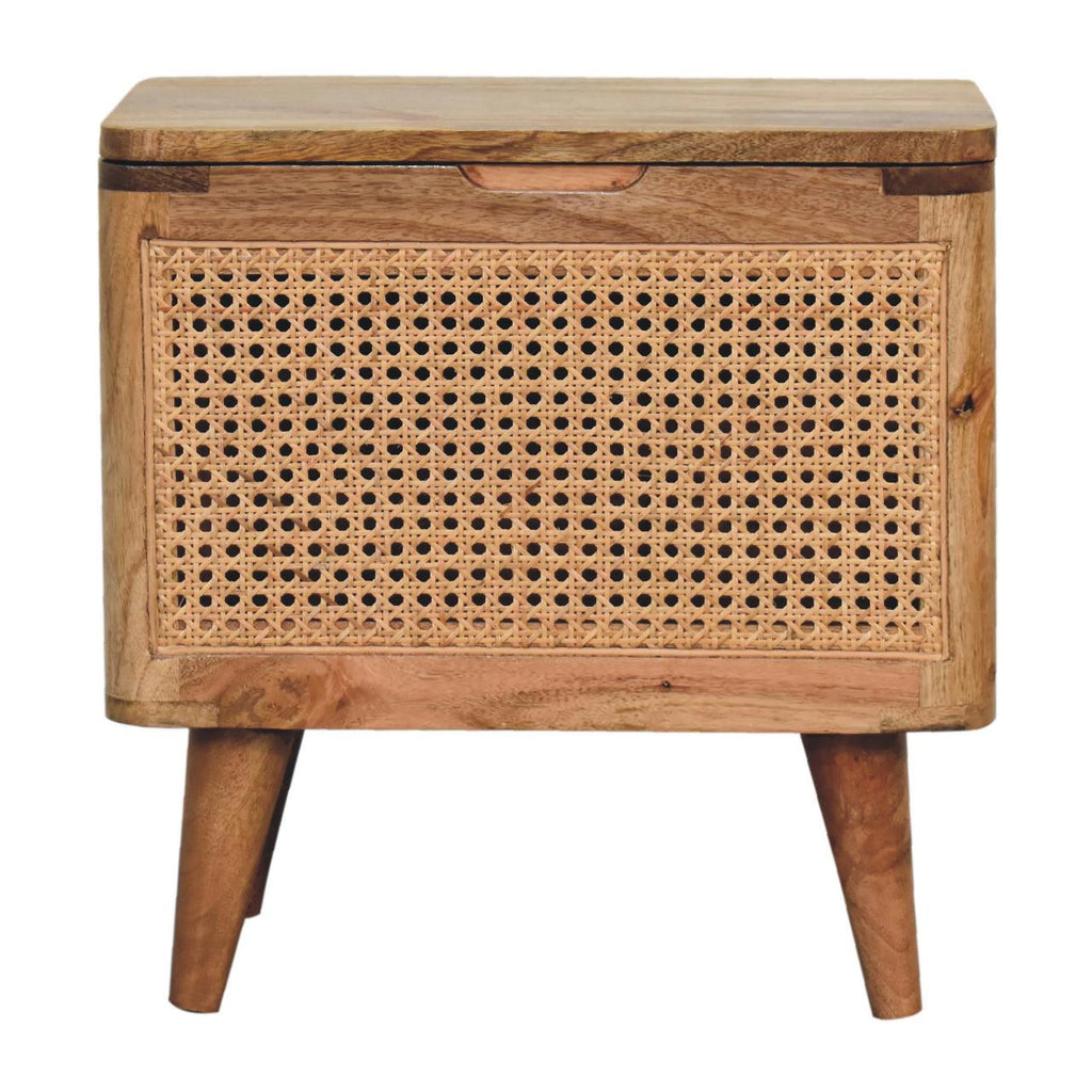 Woven Lid-up Storage Stool