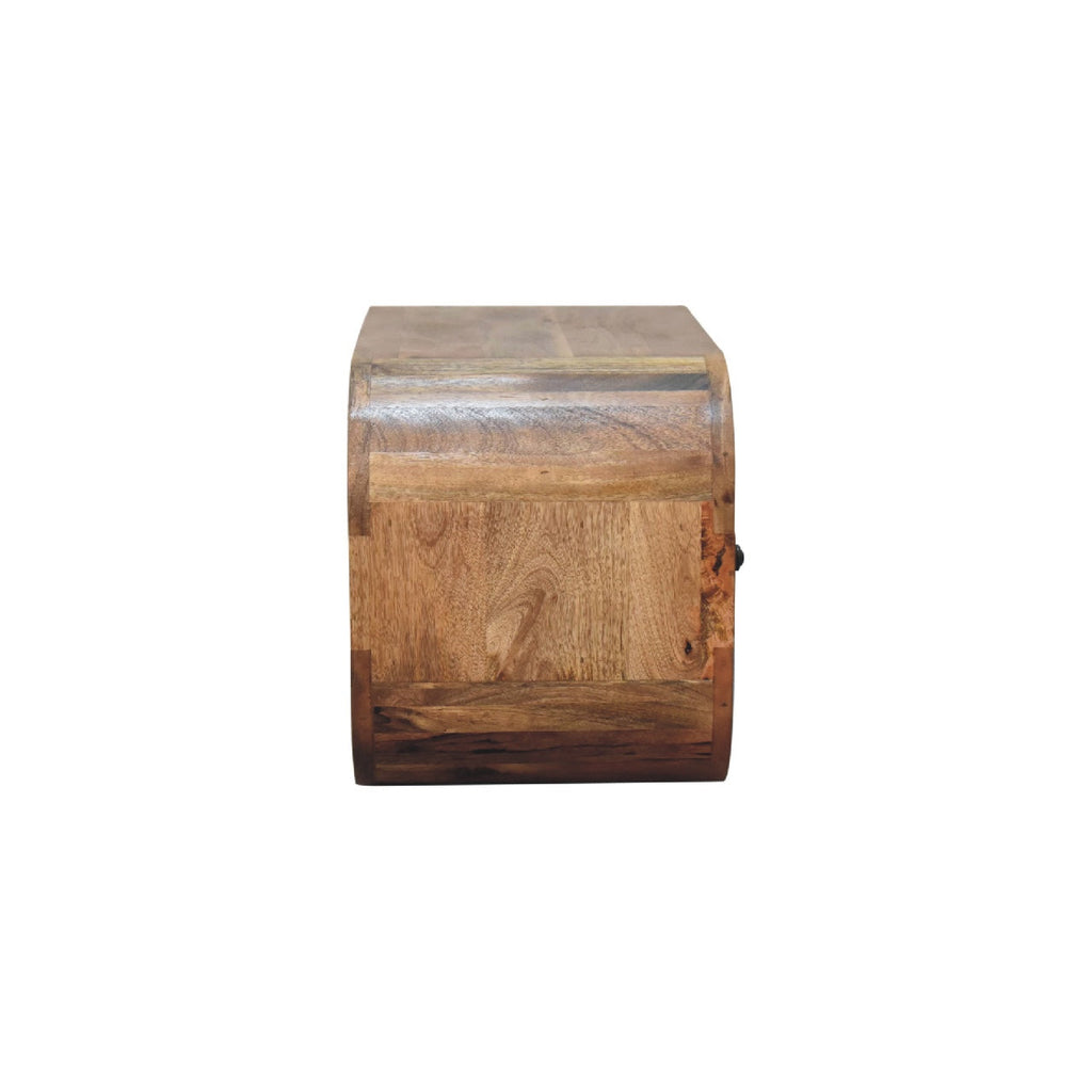 2 Drawer Curved TV Stand