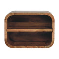 Arto Curved Floating Bedside Table