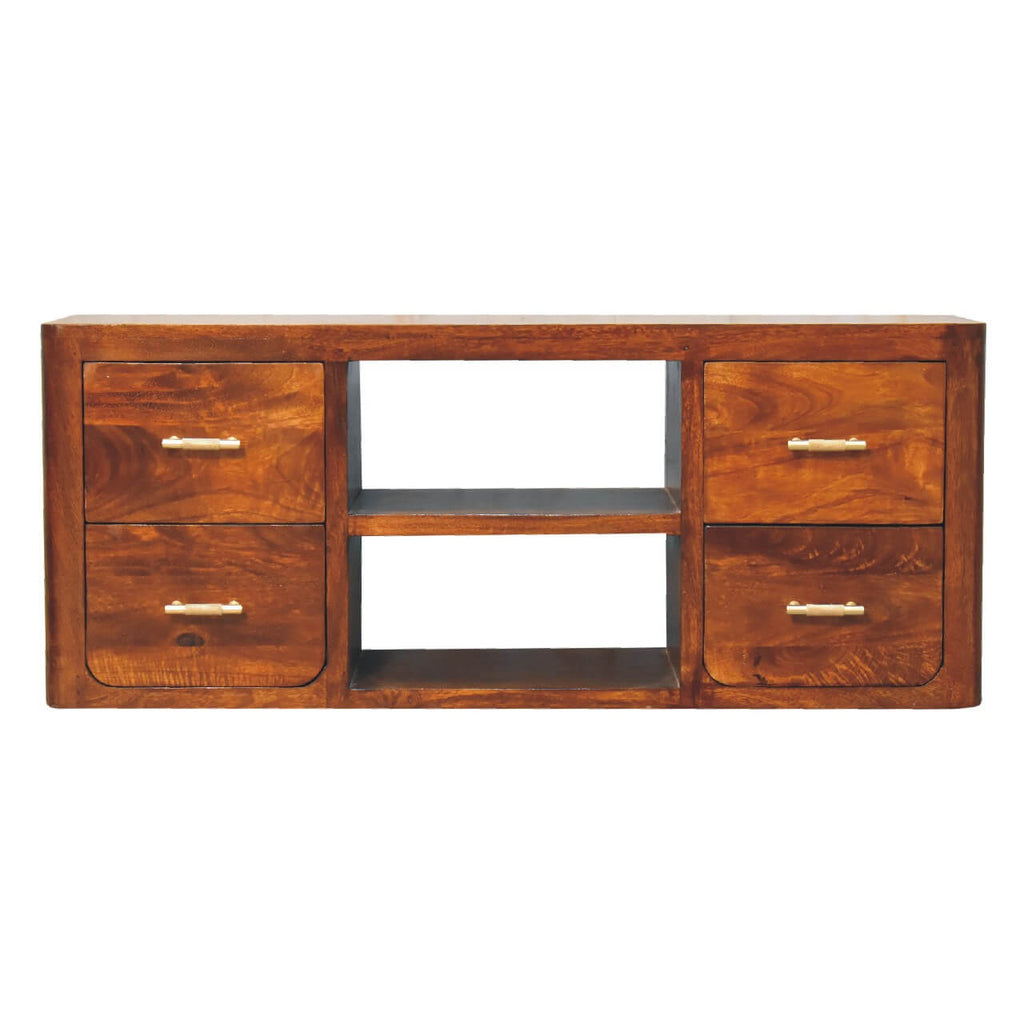 Ivar TV Stand, Chestnut