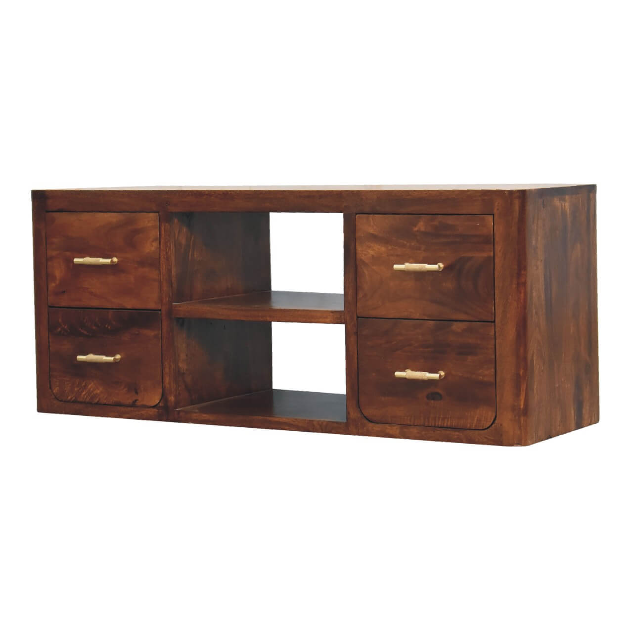 Ivar TV Stand, Chestnut