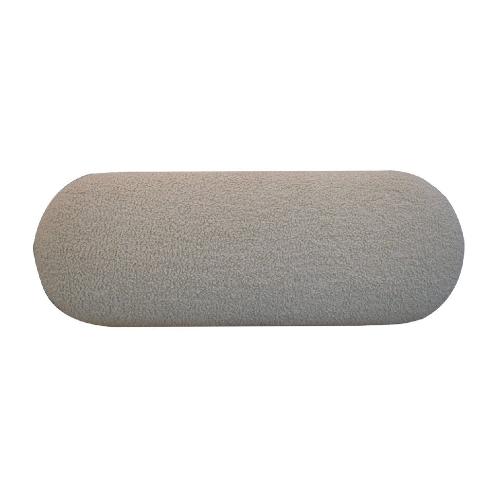 Bouclé Bench
