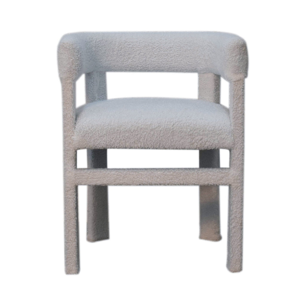 Bouclé Blended Chair