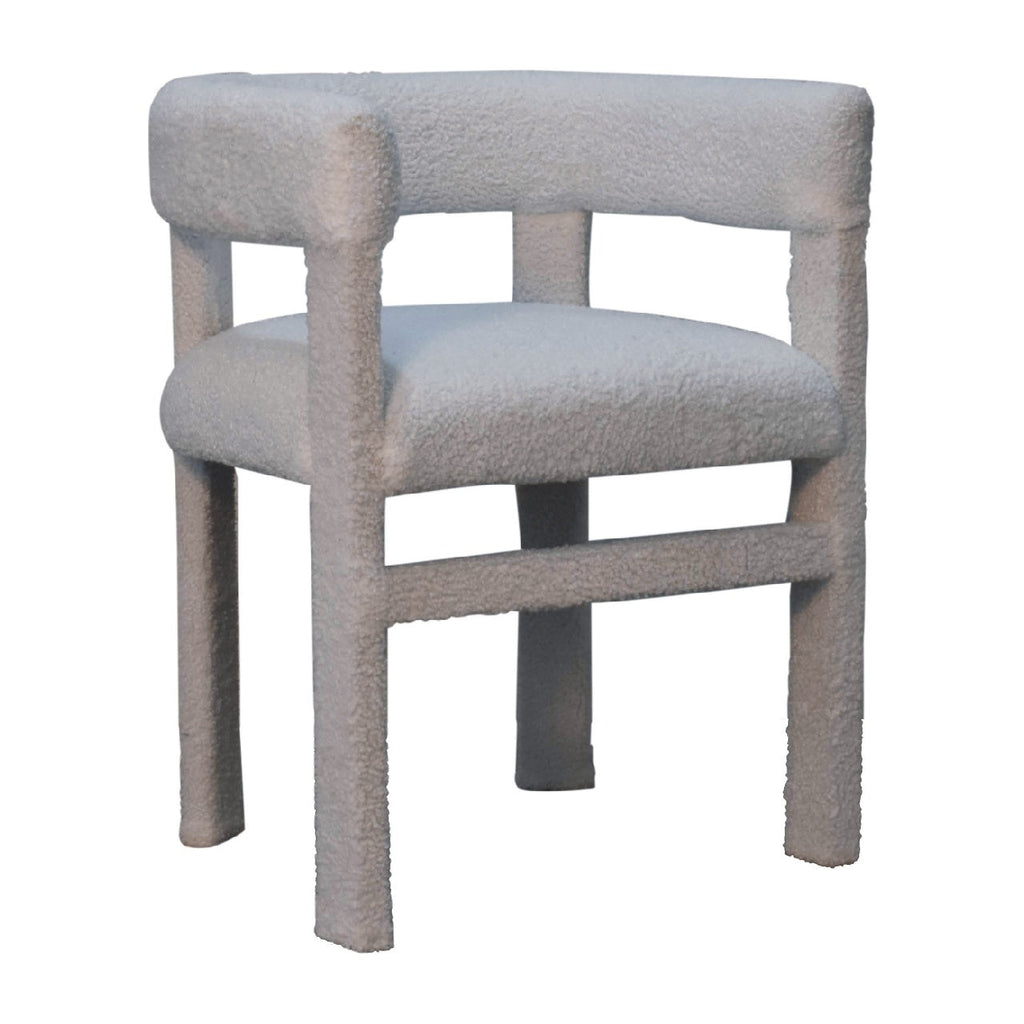 Bouclé Blended Chair