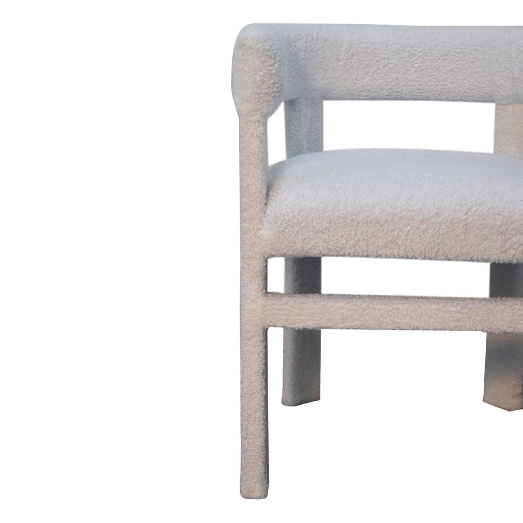 Bouclé Blended Chair
