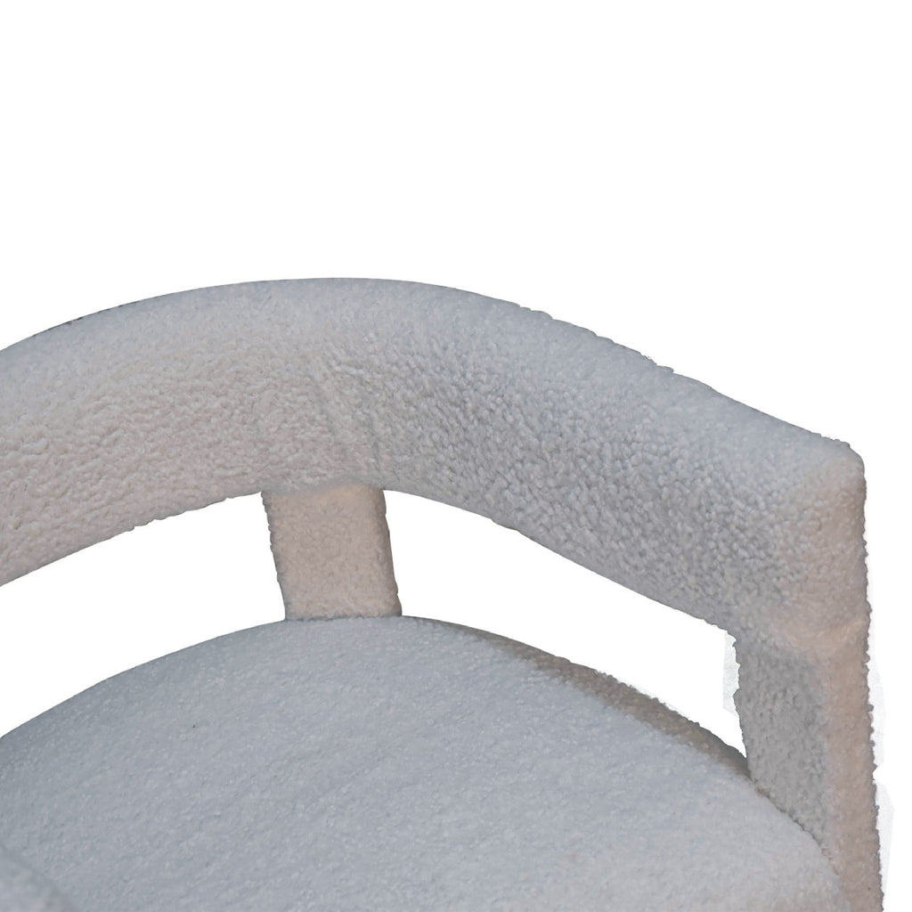 Bouclé Blended Chair