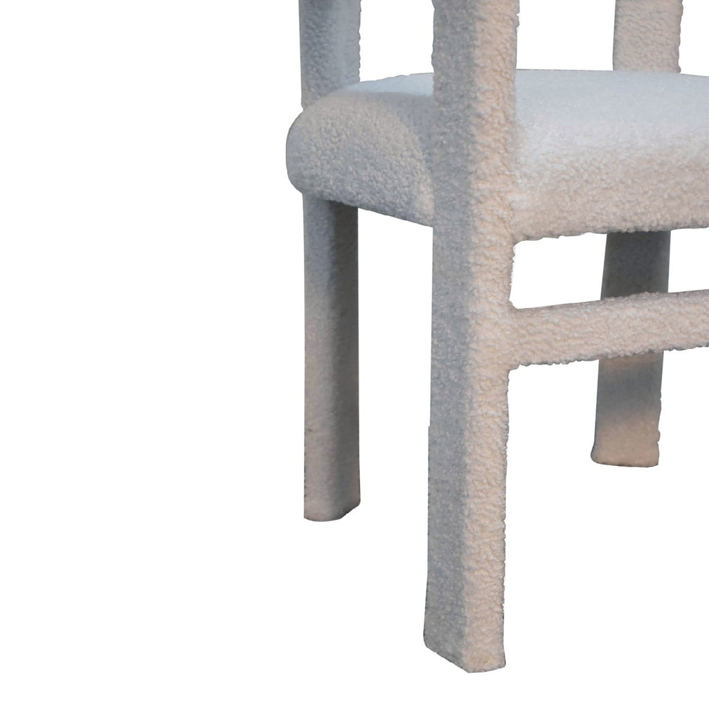 Bouclé Blended Chair