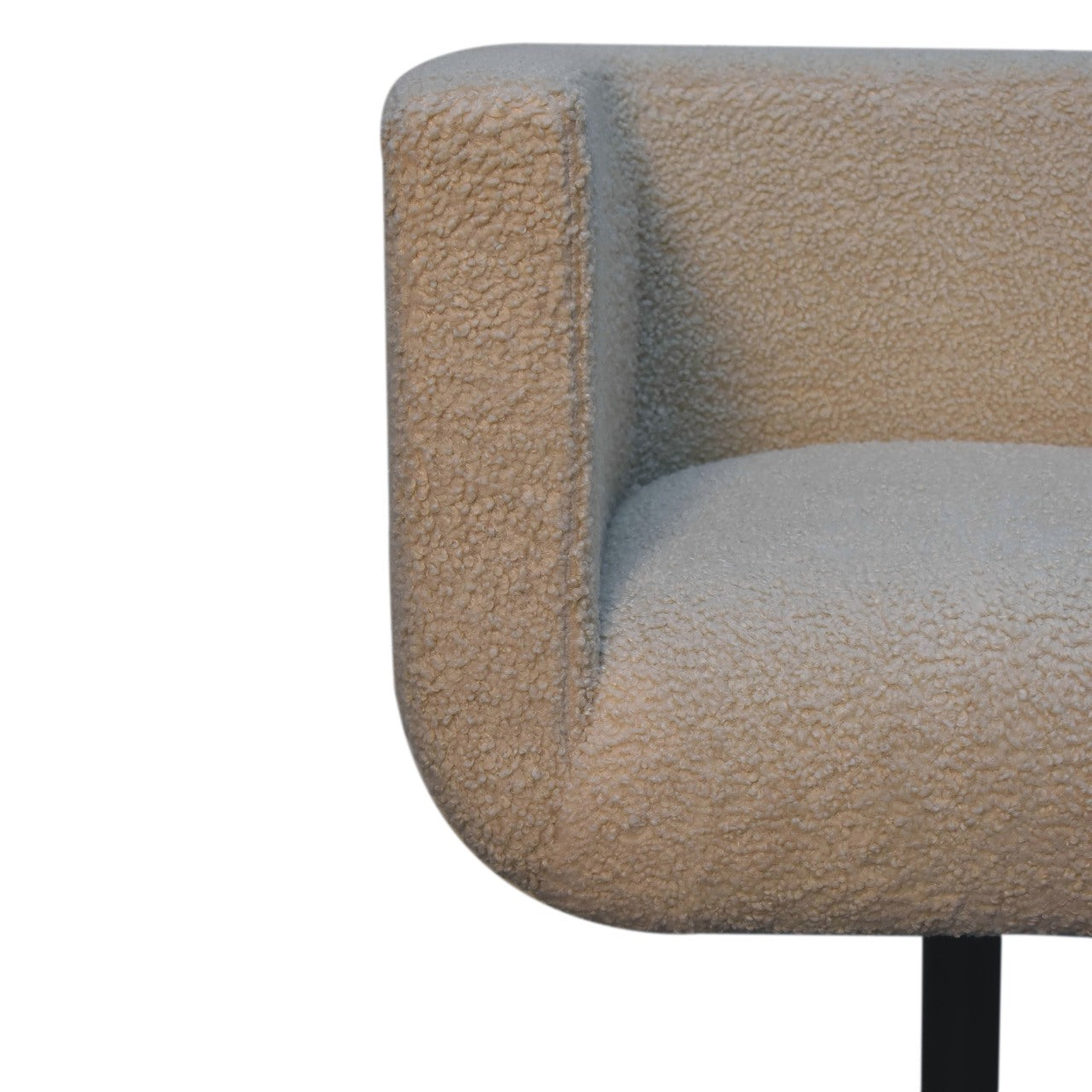 Boucle Swivel Chair
