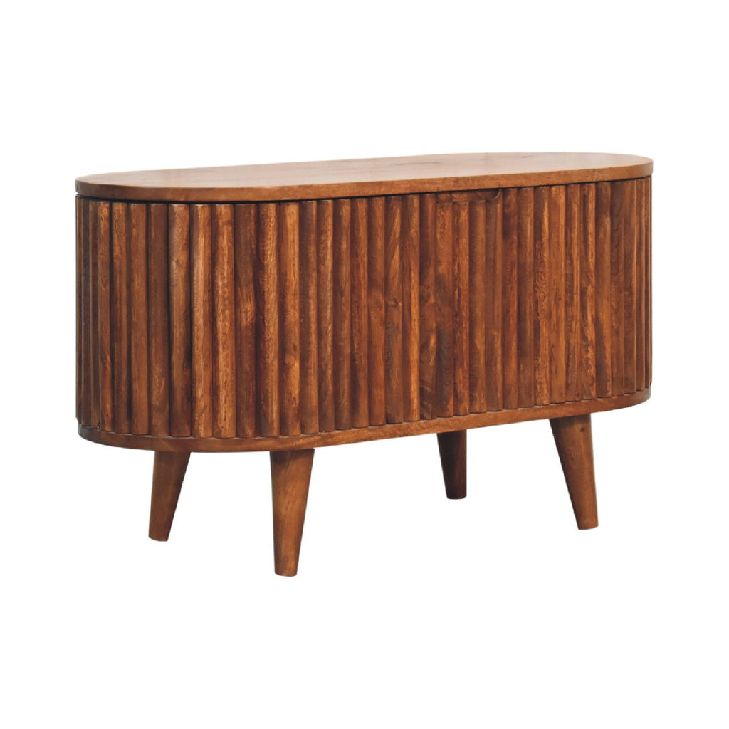 Reeve Lid Up Blanket Box, Chestnut