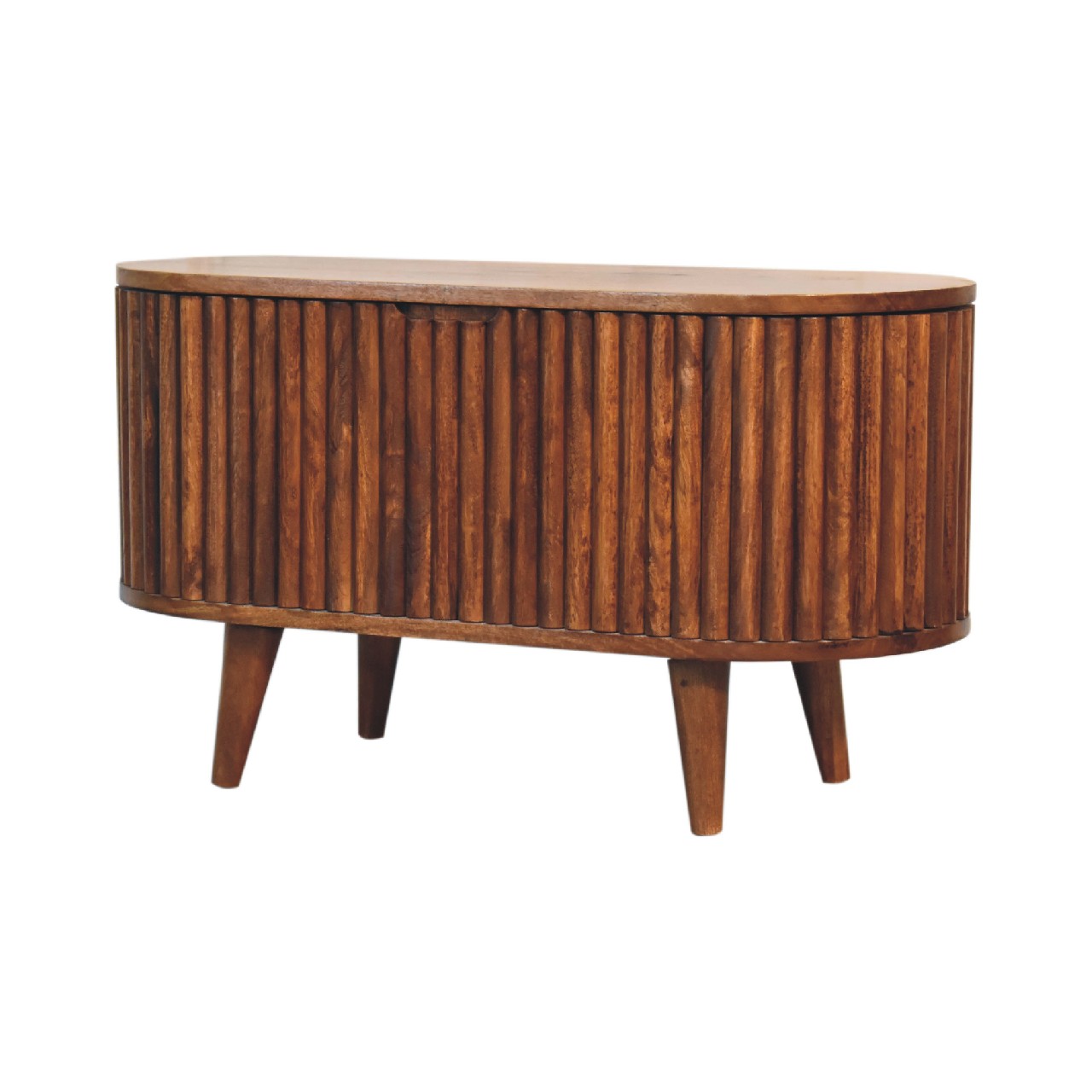 Reeve Lid Up Blanket Box, Chestnut