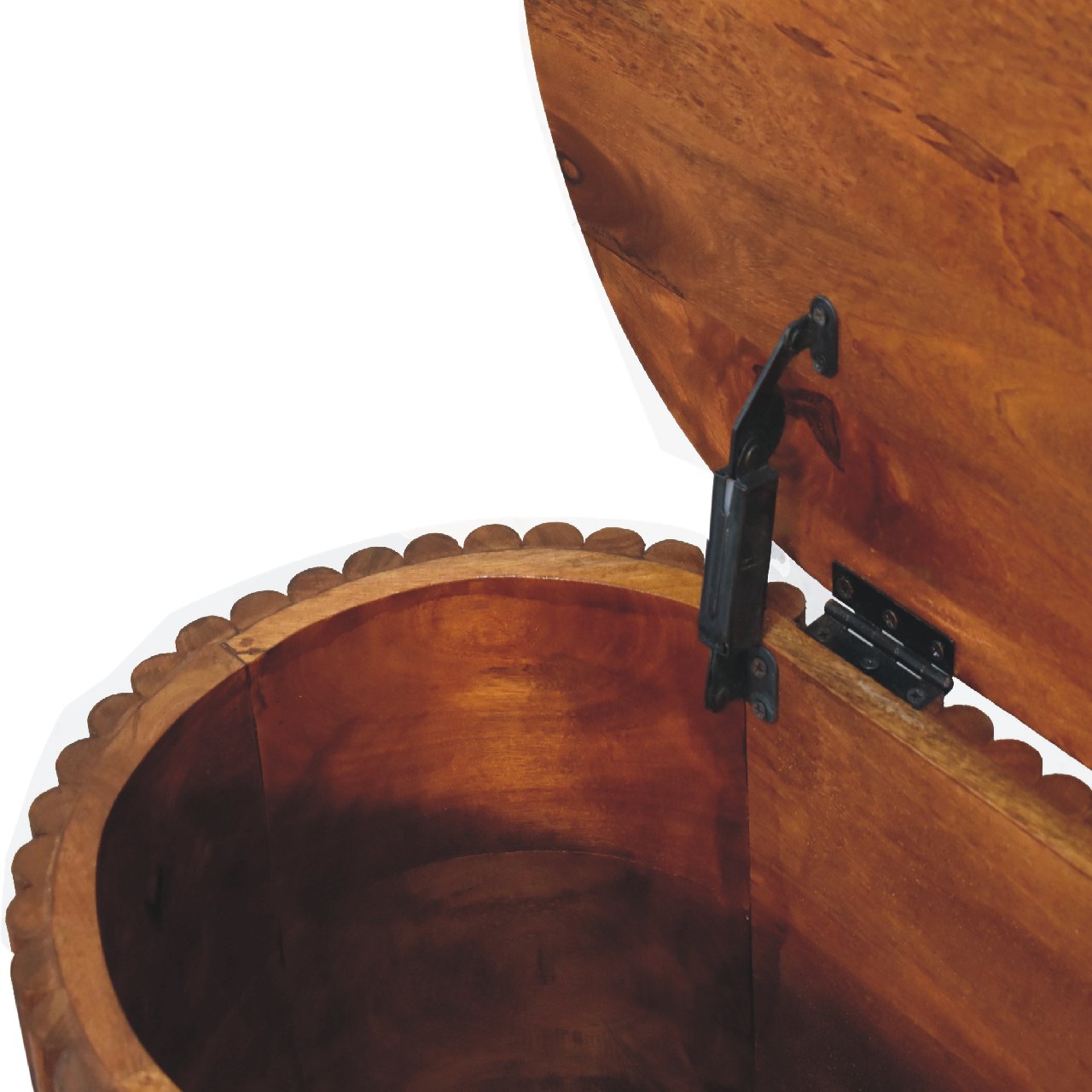 Reeve Lid Up Blanket Box, Chestnut