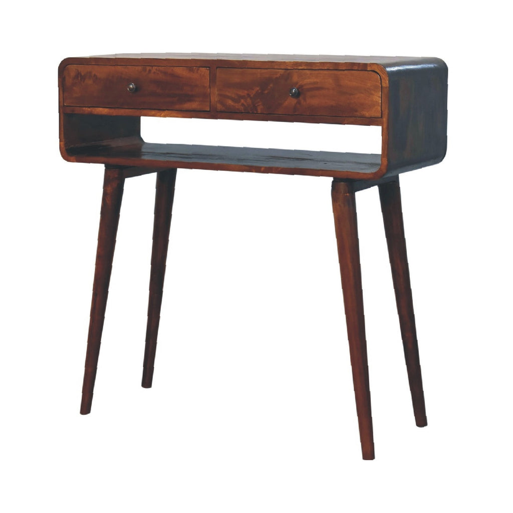Adonis Console Table, Chestnut