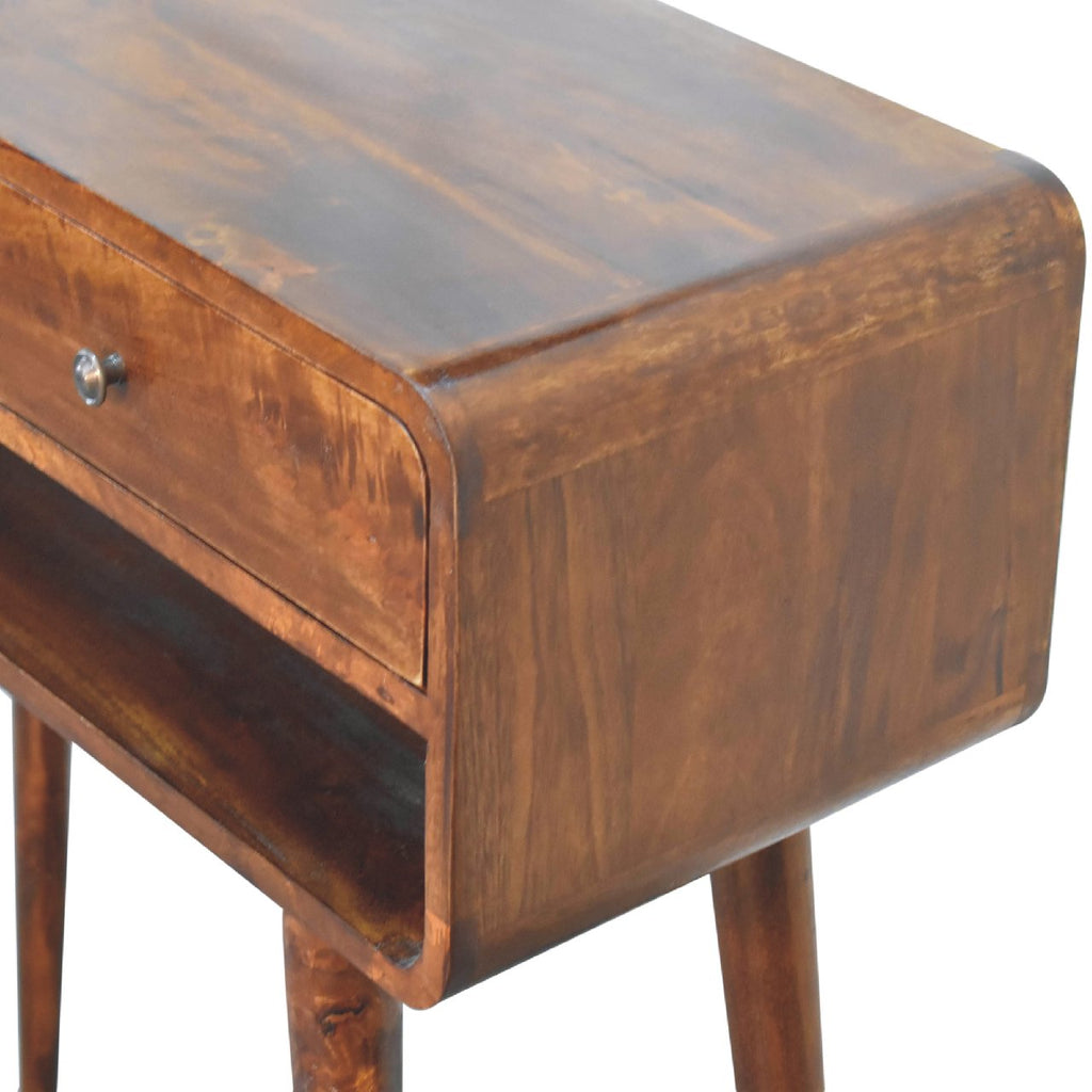 Adonis Console Table, Chestnut