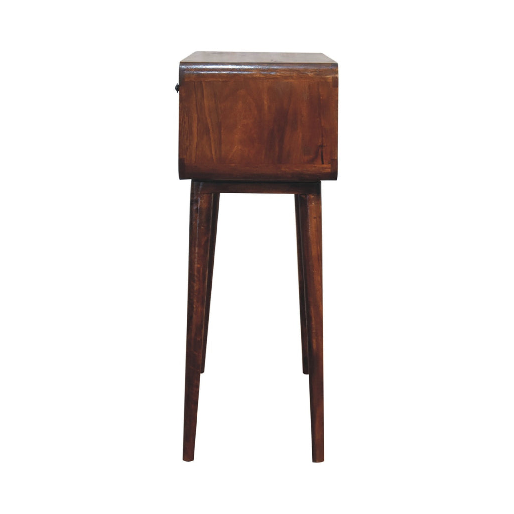 Adonis Console Table, Chestnut