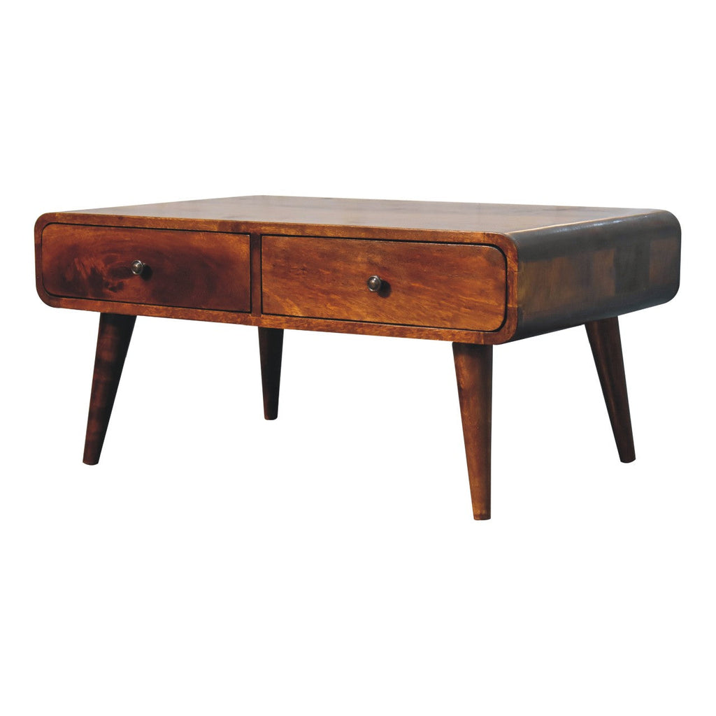Sonata Coffee Table, Chestnut