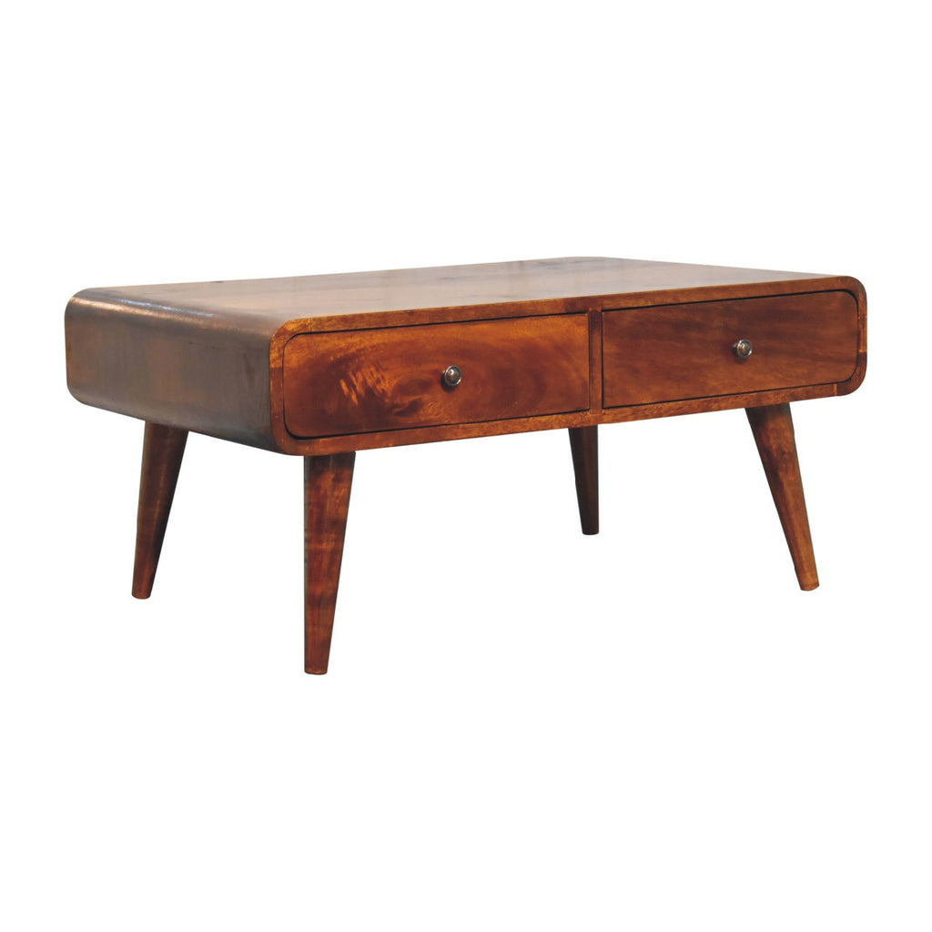 Sonata Coffee Table, Chestnut