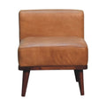 Leather Backrest Stool
