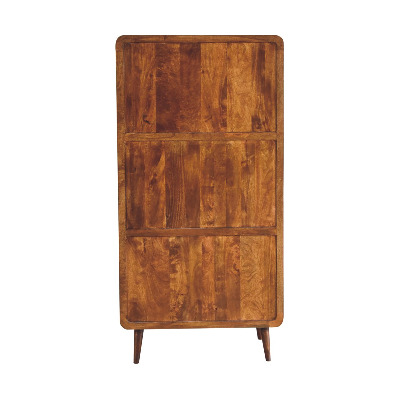 Arto Double Wardrobe, Chestnut Finish
