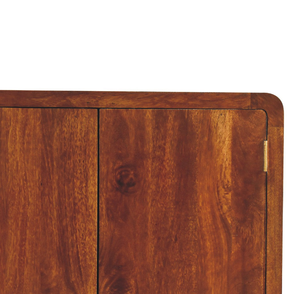 Arto Double Wardrobe, Chestnut Finish