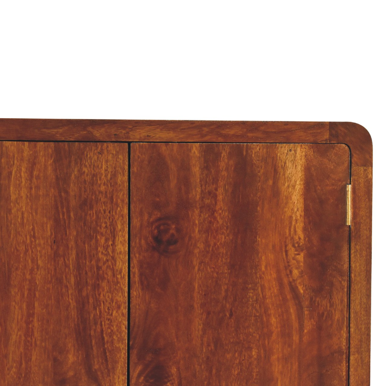 Arto Double Wardrobe, Chestnut Finish