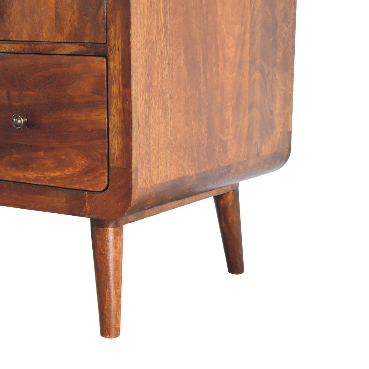 Arto Double Wardrobe, Chestnut Finish