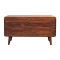 Curved Lid up Blanket Box