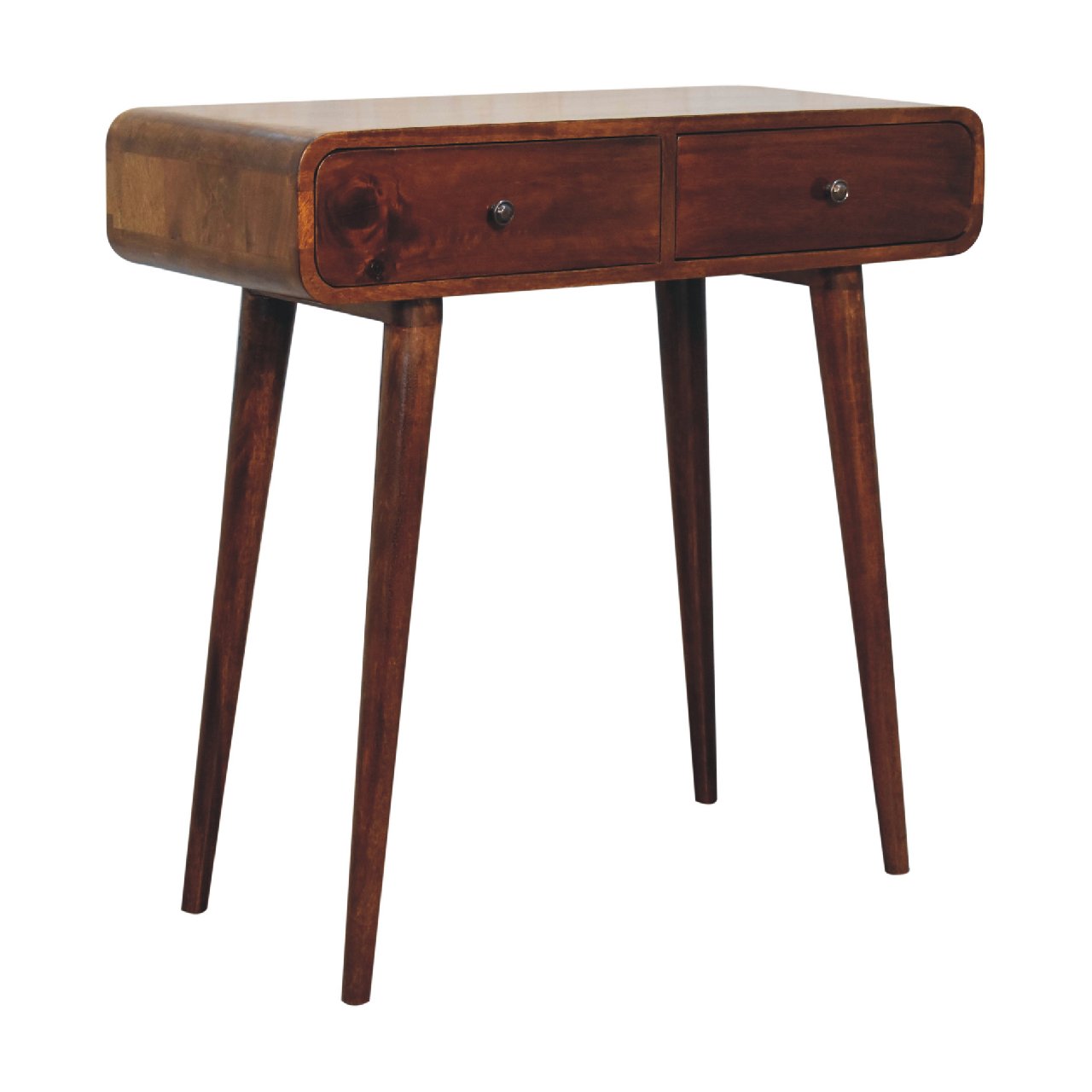 Arto Console Table, Chestnut