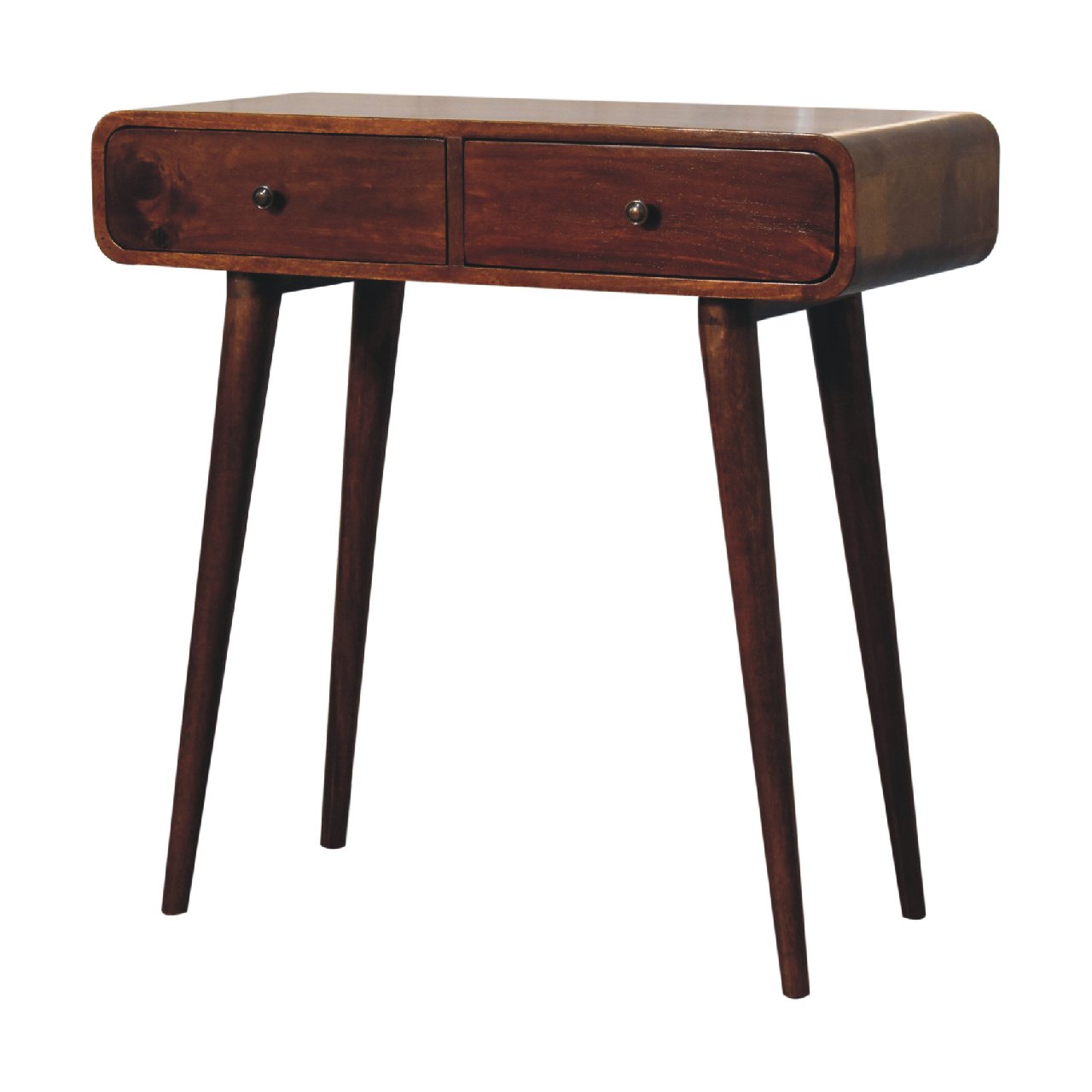 Arto Console Table, Chestnut