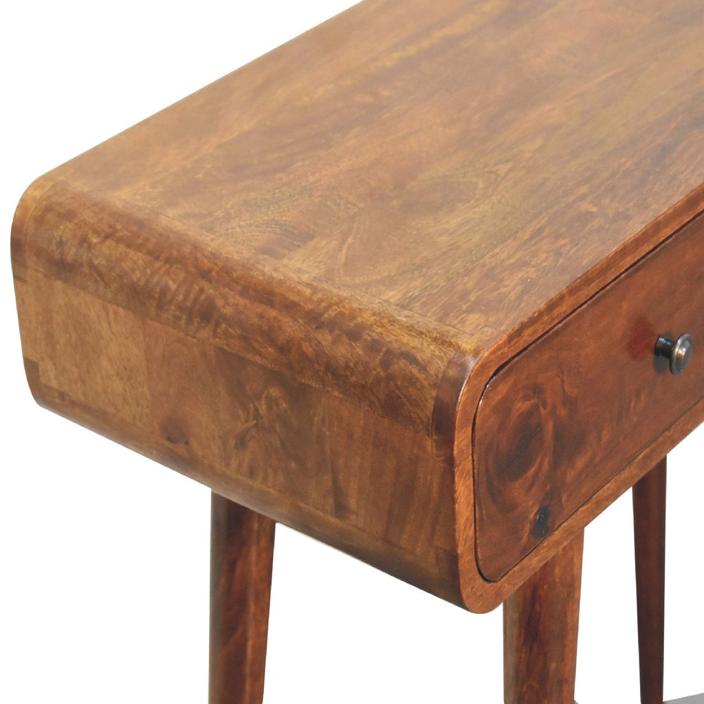 Arto Console Table, Chestnut