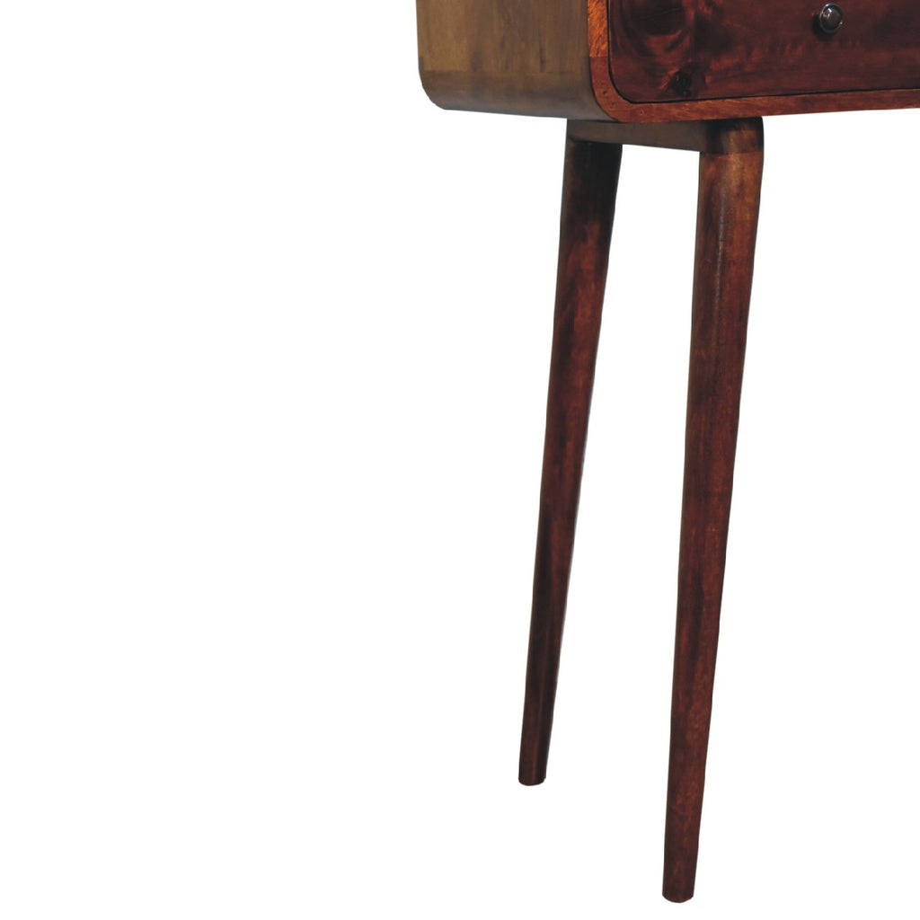Arto Console Table, Chestnut