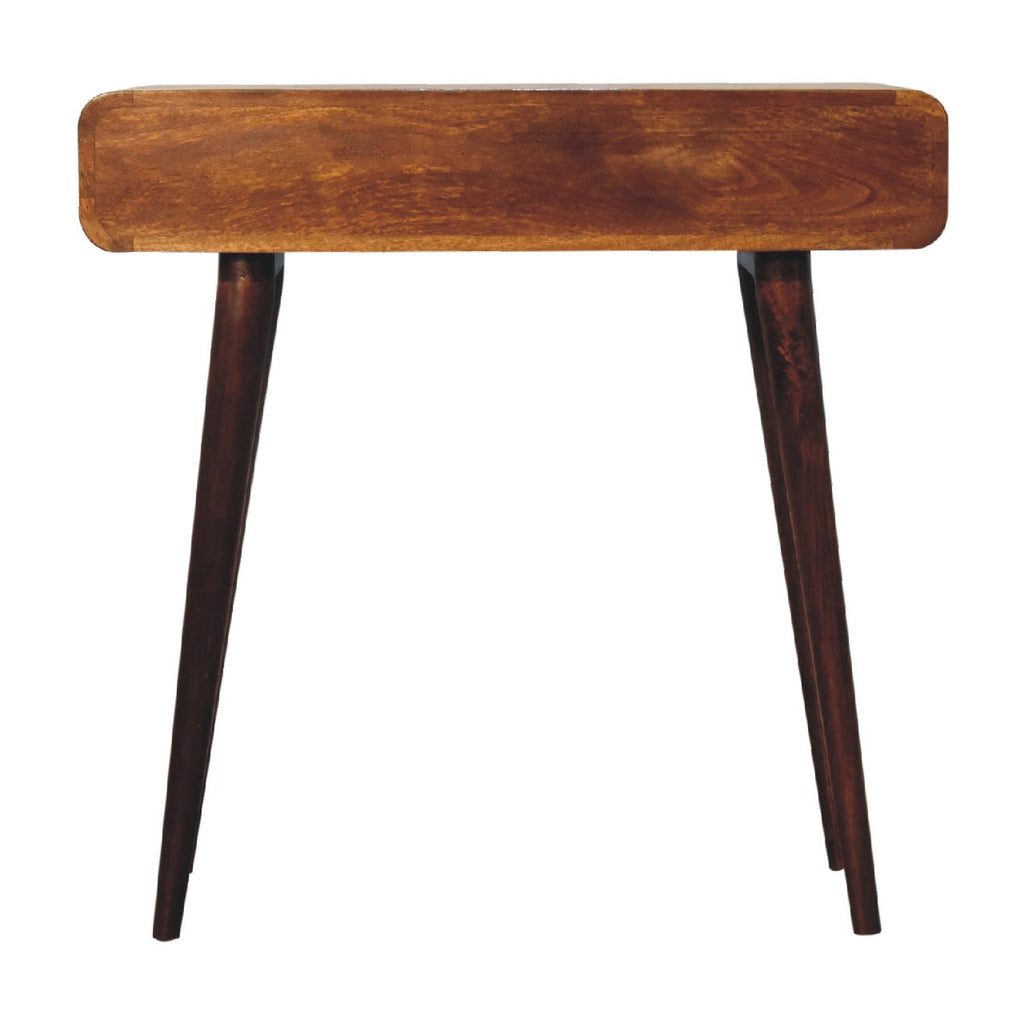 Arto Console Table, Chestnut