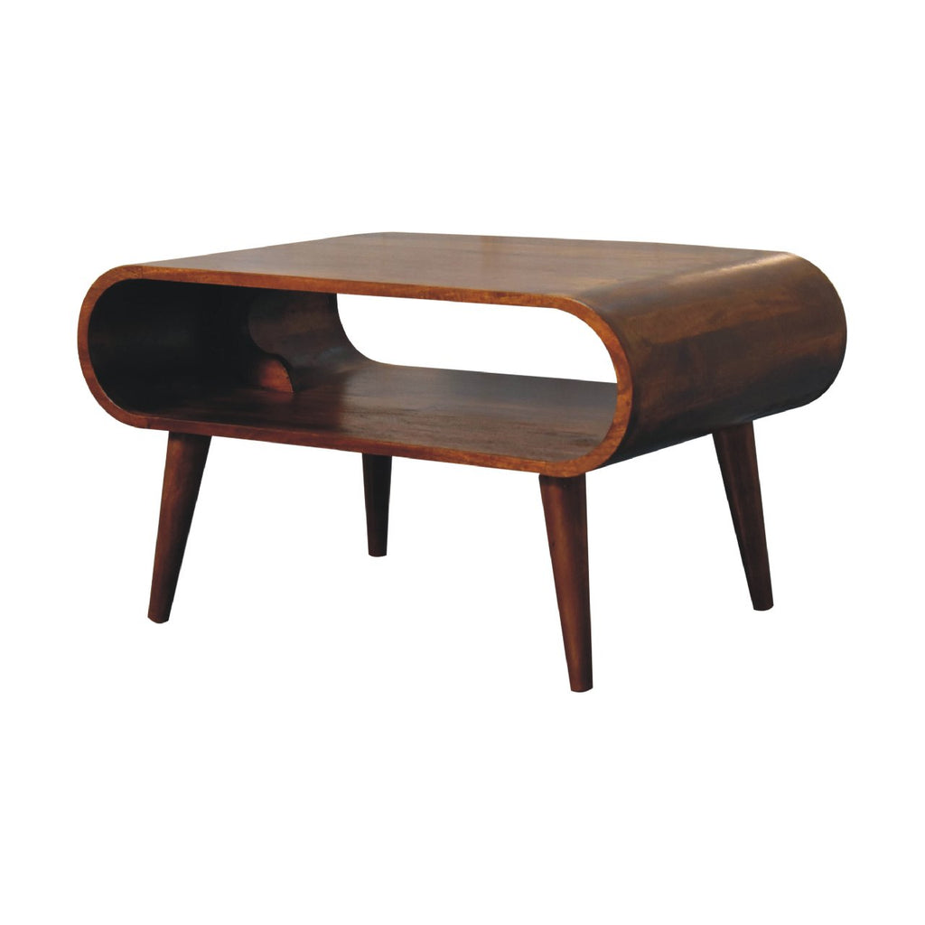 Amaya Narrow Coffee Table, Chestnut