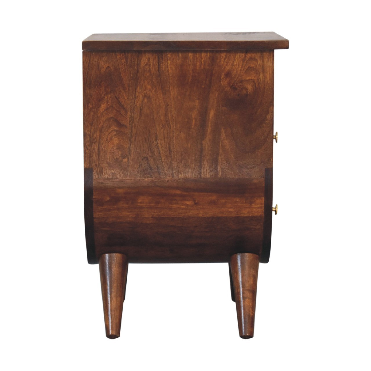 2 Drawers 1 Shelf Bedside Table