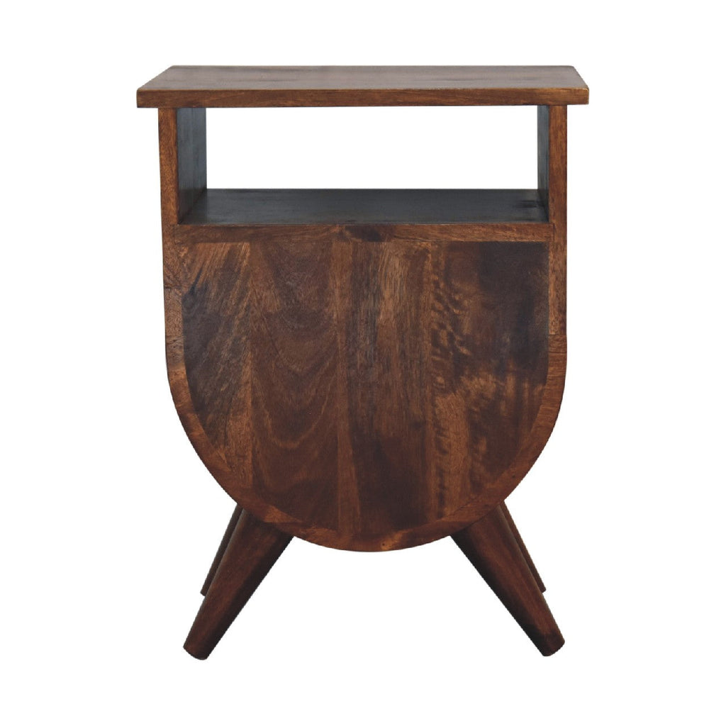 2 Drawers 1 Shelf Bedside Table