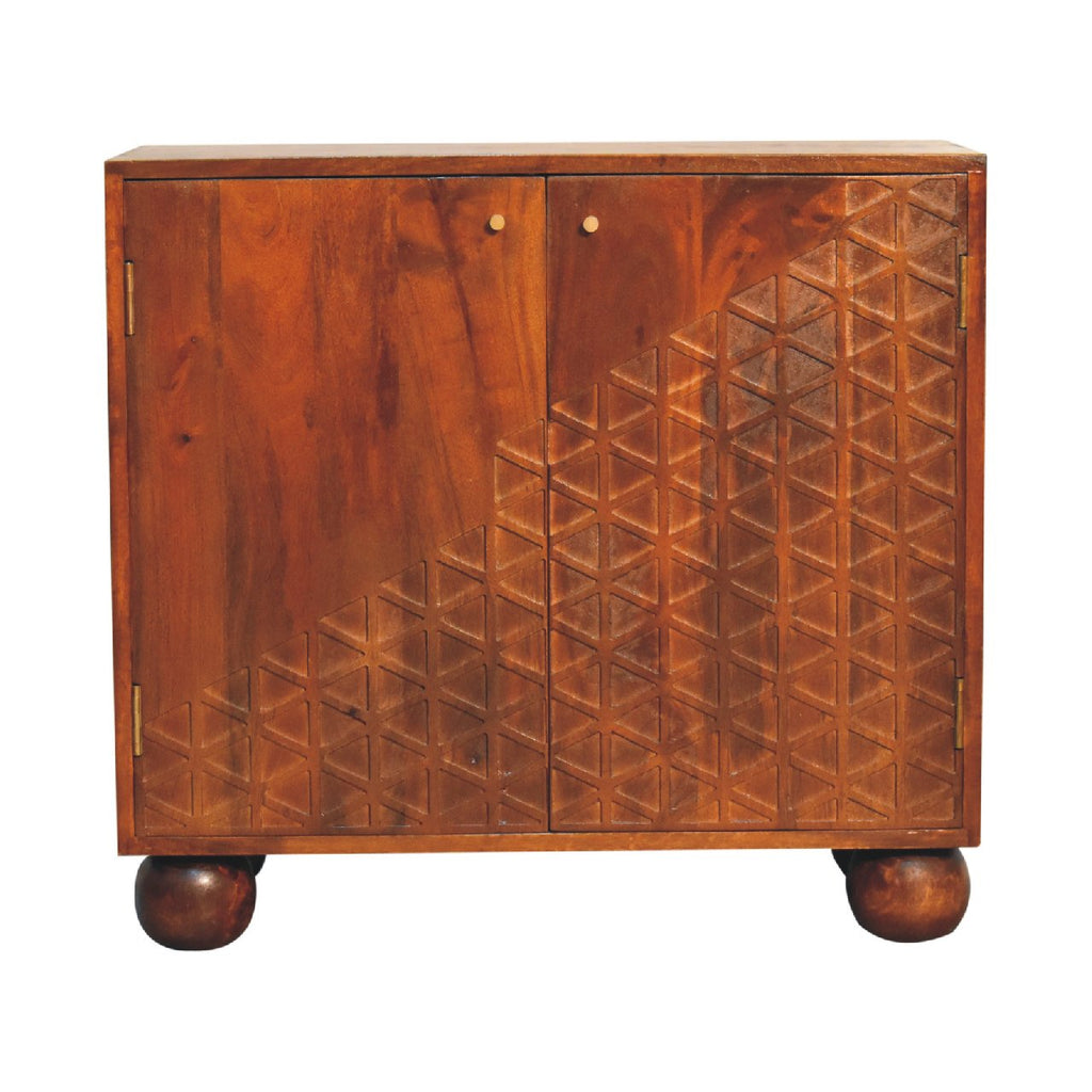 Dice Cabinet, Chestnut