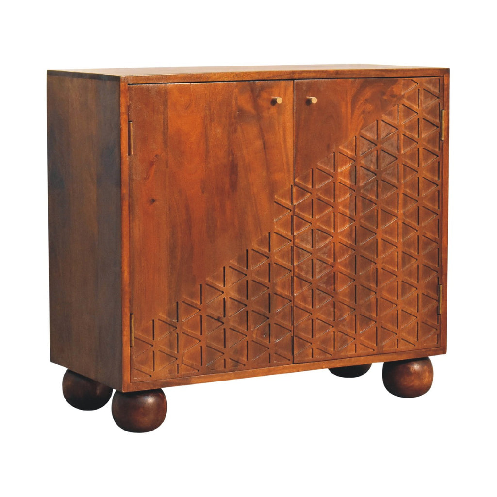 Dice Cabinet, Chestnut