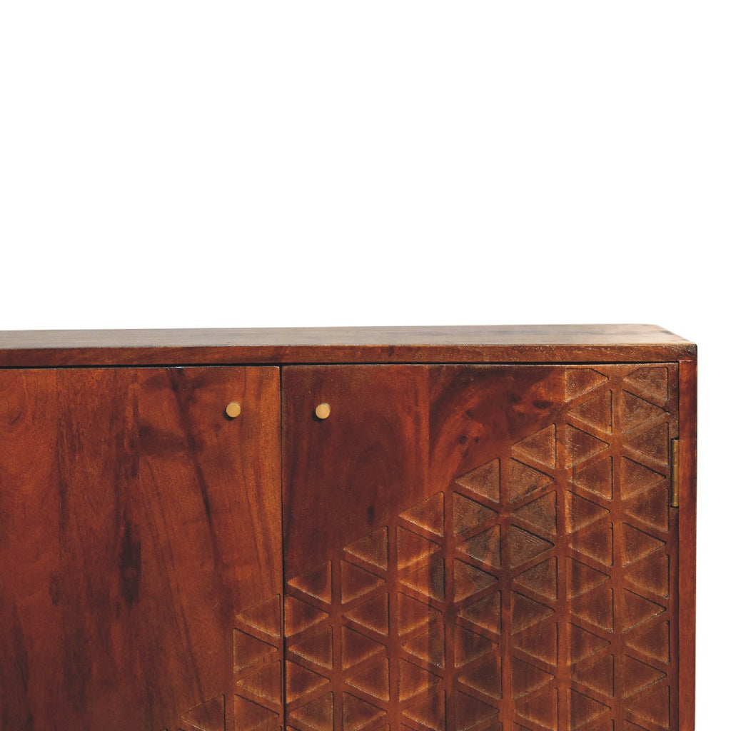 Dice Cabinet, Chestnut