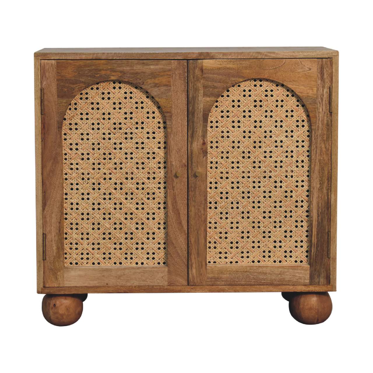 Rattan Ball Sideboard