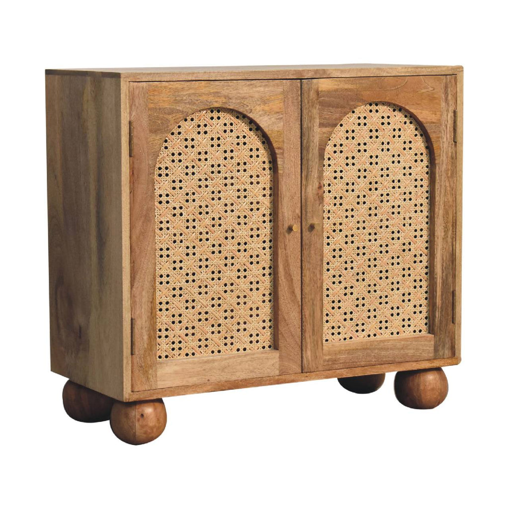 Rattan Ball Sideboard