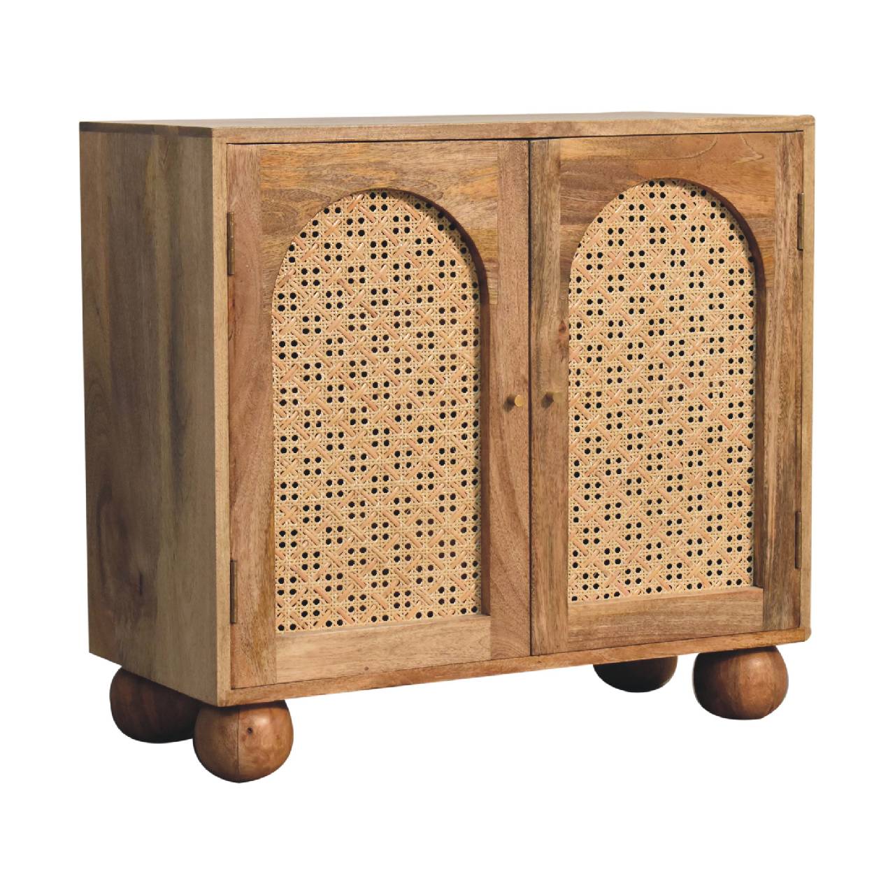 Rattan Ball Sideboard
