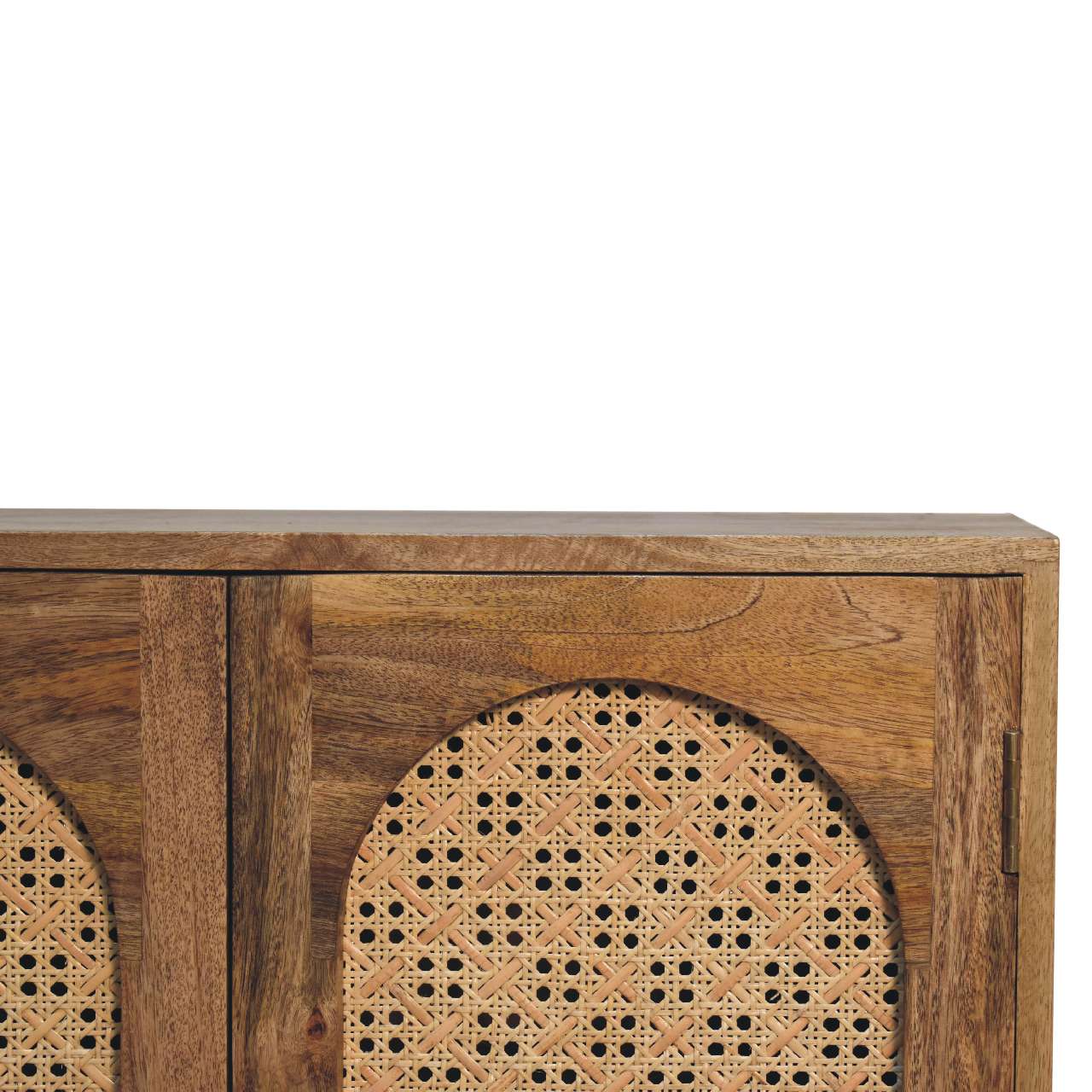 Rattan Ball Sideboard
