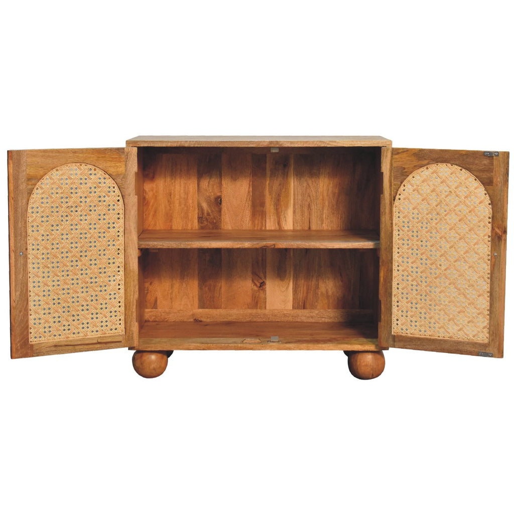 Rattan Ball Sideboard