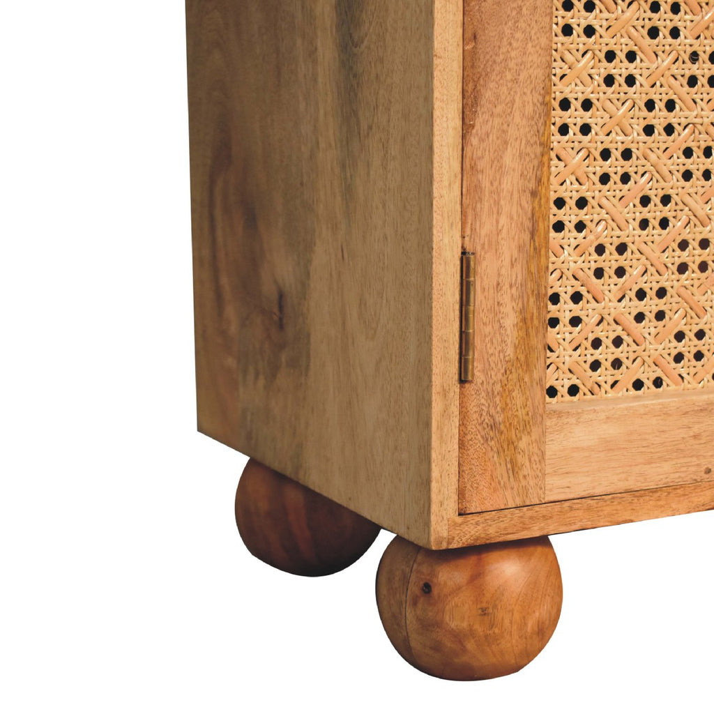 Rattan Ball Sideboard
