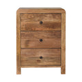 Aspen 3 Drawer Bedside