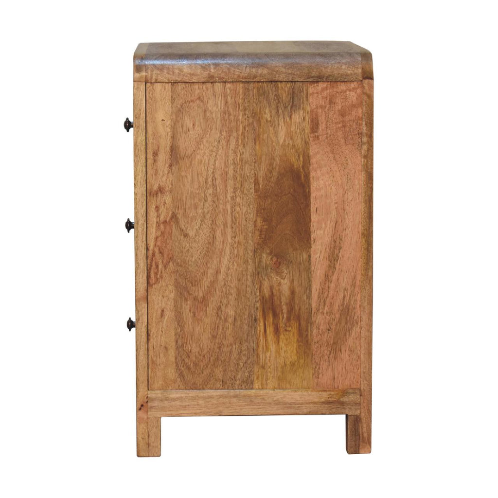 Aspen 3 Drawer Bedside