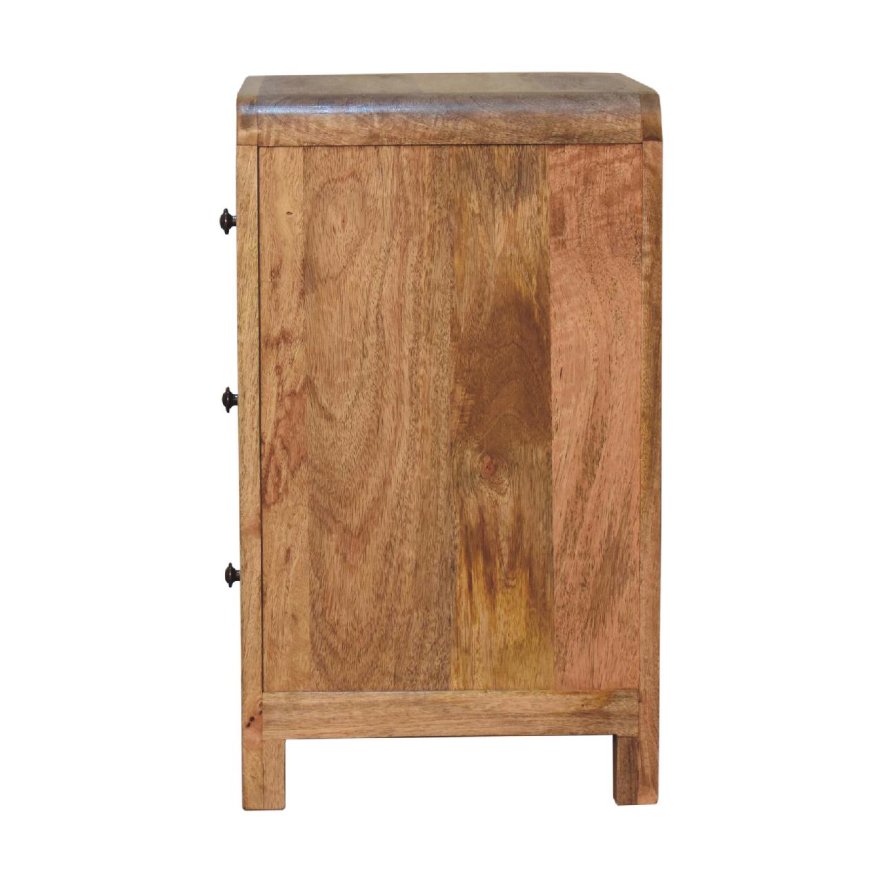 Aspen 3 Drawer Bedside